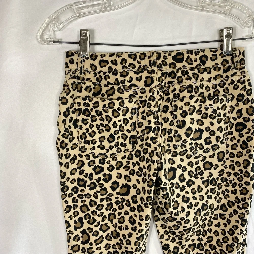 Children’s Place Girls Animal Print Leopard Spots Cotton Stretch Jeggings